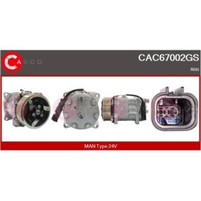 Klimakompressor CAC70008AS von CASCO günstig für 372,75 € online kaufen