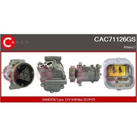 Klimakompressor CAC72006GS von CASCO günstig für 377,50 € online kaufen
