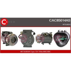 Klimakompressor für CITROËN von CASCO