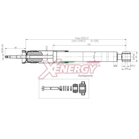 Acquista Ammortizzatore da AP XENERGY X238553 a buon mercato per soli 101,21 €