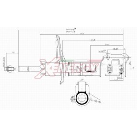 Comprar Amortiguador de AP XENERGY X258339 a bajo precio de 118,05 €