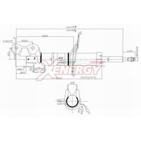 Osta Iskunvaimennin AP XENERGY:llä X310333 edullisesti hintaan 56,20 €