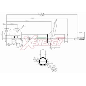 Osta Iskunvaimennin AP XENERGY:llä X360334 edullisesti hintaan 65,85 €