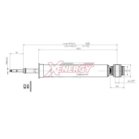 Acquista Ammortizzatore da AP XENERGY X487344 a buon mercato per soli 81,61 €