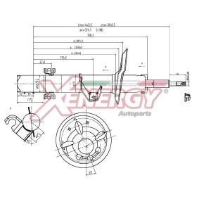 Acquista Ammortizzatore da AP XENERGY X834335 a buon mercato per soli 68,52 €