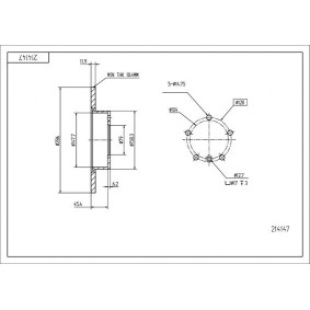 Comprar Disco de freno de HART 214 147 a bajo precio de 24,53 €