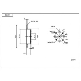 Acquista Disco freno da HART 231 778 a buon mercato per soli 20,09 €