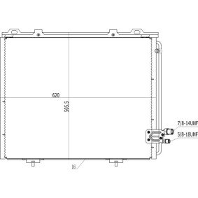 Acquista Condensatore climatizzatore da HART 602 071 a buon mercato per soli 113,04 €