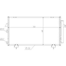 Compre Condensador, ar condicionado da HART 604 066 a um preço baixo por 102,51 €