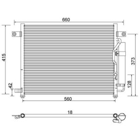 Comprar Condensador, aire acondicionado de HART 605 714 a bajo precio de 102,02 €