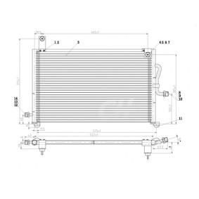Comprar Condensador, aire acondicionado de HART 606 064 a bajo precio de 64,79 €