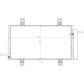 Comprar Condensador, aire acondicionado de HART 606 115 a bajo precio de 113,69 €