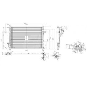 Compre Condensador, ar condicionado da HART 607 136 a um preço baixo por 124,29 €