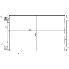 Comprar Condensador, aire acondicionado de HART 611 424 a bajo precio de 107,03 €