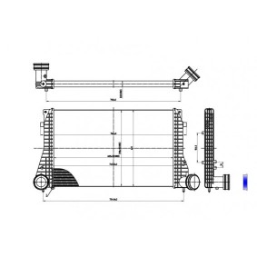 Comprar Intercooler de HART 612 491 a bajo precio de 103,25 €