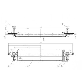 Comprar Intercooler de HART 614 199 a bajo precio de 166,27 €