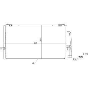 Comprar Condensador, aire acondicionado de HART 614 477 a bajo precio de 85,88 €