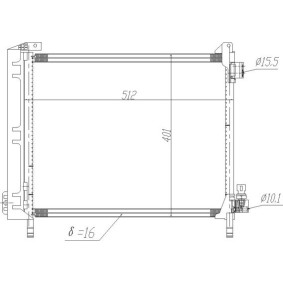 Comprar Condensador, aire acondicionado de HART 614 492 a bajo precio de 102,98 €