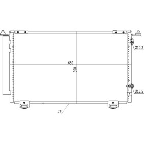 Compre Condensador, ar condicionado da HART 614 572 a um preço baixo por 104,76 €