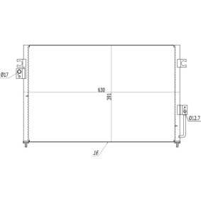 Compre Condensador, ar condicionado da HART 619 065 a um preço baixo por 96,41 €