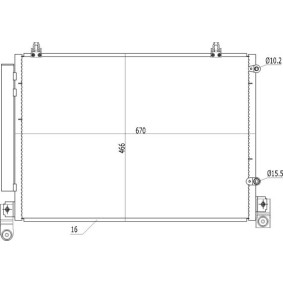 Comprar Condensador, aire acondicionado de HART 619 067 a bajo precio de 106,20 €