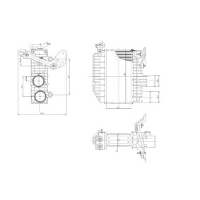 Comprar Intercooler de HART 619 304 a bajo precio de 96,40 €