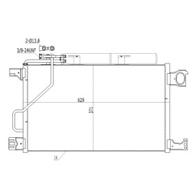 Acquista Condensatore climatizzatore da HART 619 510 a buon mercato per soli 135,93 €