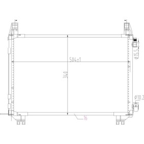 Compre Condensador, ar condicionado da HART 619 526 a um preço baixo por 100,70 €