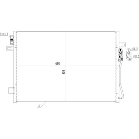 Achetez des Condenseur, climatisation HART 619 544 à prix pour 124,03 €