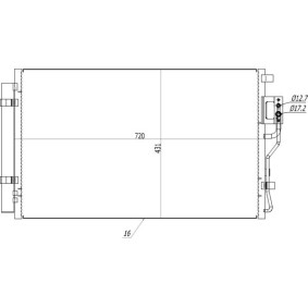 Compre Condensador, ar condicionado da HART 621 617 a um preço baixo por 111,38 €