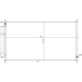 Compre Condensador, ar condicionado da HART 621 627 a um preço baixo por 105,11 €