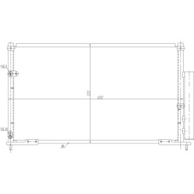 Compre Condensador, ar condicionado da HART 621 645 a um preço baixo por 106,70 €
