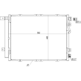 Compre Condensador, ar condicionado da HART 621 655 a um preço baixo por 102,51 €