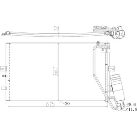 Acquista Condensatore climatizzatore da HART 623 914 a buon mercato per soli 123,73 €
