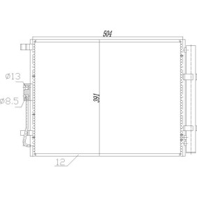 Compre Condensador, ar condicionado da HART 623 915 a um preço baixo por 100,14 €