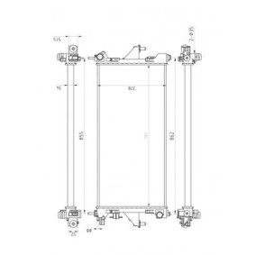Comprar Radiador, refrigeración del motor de HART 624 516 a bajo precio de 130,15 €
