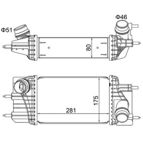 Comprar Intercooler de HART 630 304 a bajo precio de 145,88 €