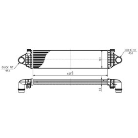 Comprar Intercooler de HART 630 318 a bajo precio de 137,05 €