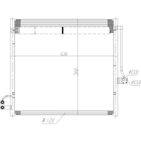 Acquista Condensatore climatizzatore da HART 637 015 a buon mercato per soli 171,37 €