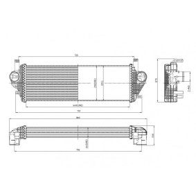 Comprar Intercooler de HART 644 160 a bajo precio de 173,34 €