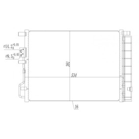 Compre Condensador, ar condicionado da HART 645 270 a um preço baixo por 108,84 €