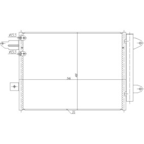 Comprar Condensador, aire acondicionado de HART 725 104 a bajo precio de 78,45 €