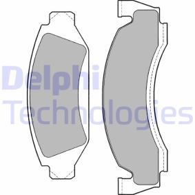 Compre Pastilhas de travão da DELPHI LP1169 a um preço baixo por 20,99 €