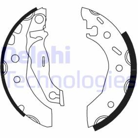 Acquista Ganasce freni da DELPHI online per Escort V Hatchback (AAL, ABL) a prezzi moderati