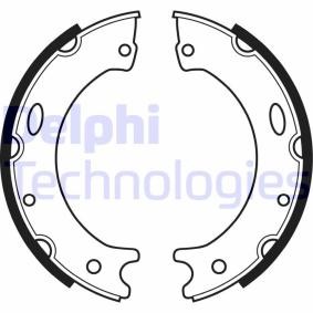 Compre Zapatas de freno de mano de DELPHI online para Patrol GR V Camión de plataforma / Chasis (Y61) a precios moderados