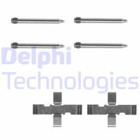 Acquista Kit accessori, pastiglia freno da DELPHI online per ESCORT '95 Furgonato (AVL) a prezzi moderati