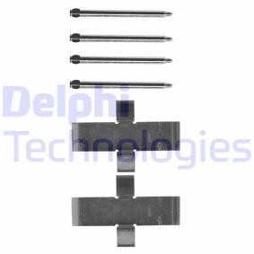 Compre Kit de acessórios, pastilhas de travão de DELPHI online para LT 40-55 I Van (291-512) a preços moderados