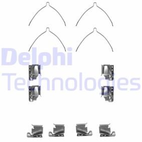 Comprar Kit de accesorios, pastillas de frenos de DELPHI LX0266 a bajo precio de 26,27 €