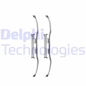 Compre Kit de acessórios, pastilhas de travão de DELPHI online para SPRINTER CLASSIC 4,6-t Caixa (909) a preços moderados