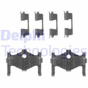 Acquista Kit accessori, pastiglia freno da DELPHI online per Elantra Coupe (JK) a prezzi moderati